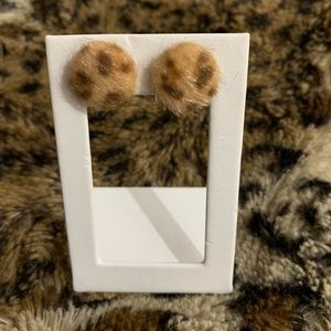 Faux Fur Earrings